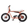SUPER73-ZG Astro Orange SUPER73-ZG Astro Orange The SUPER73-ZG Astro Orange offers up to 45+ km range, compact design, 250W motor, and 68 cm seat height, perfect for urban adventures and easy city navigation