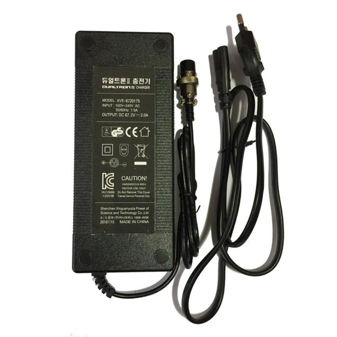 Dualtron (Minimotors) charger 60V (66.4V 1.75A)