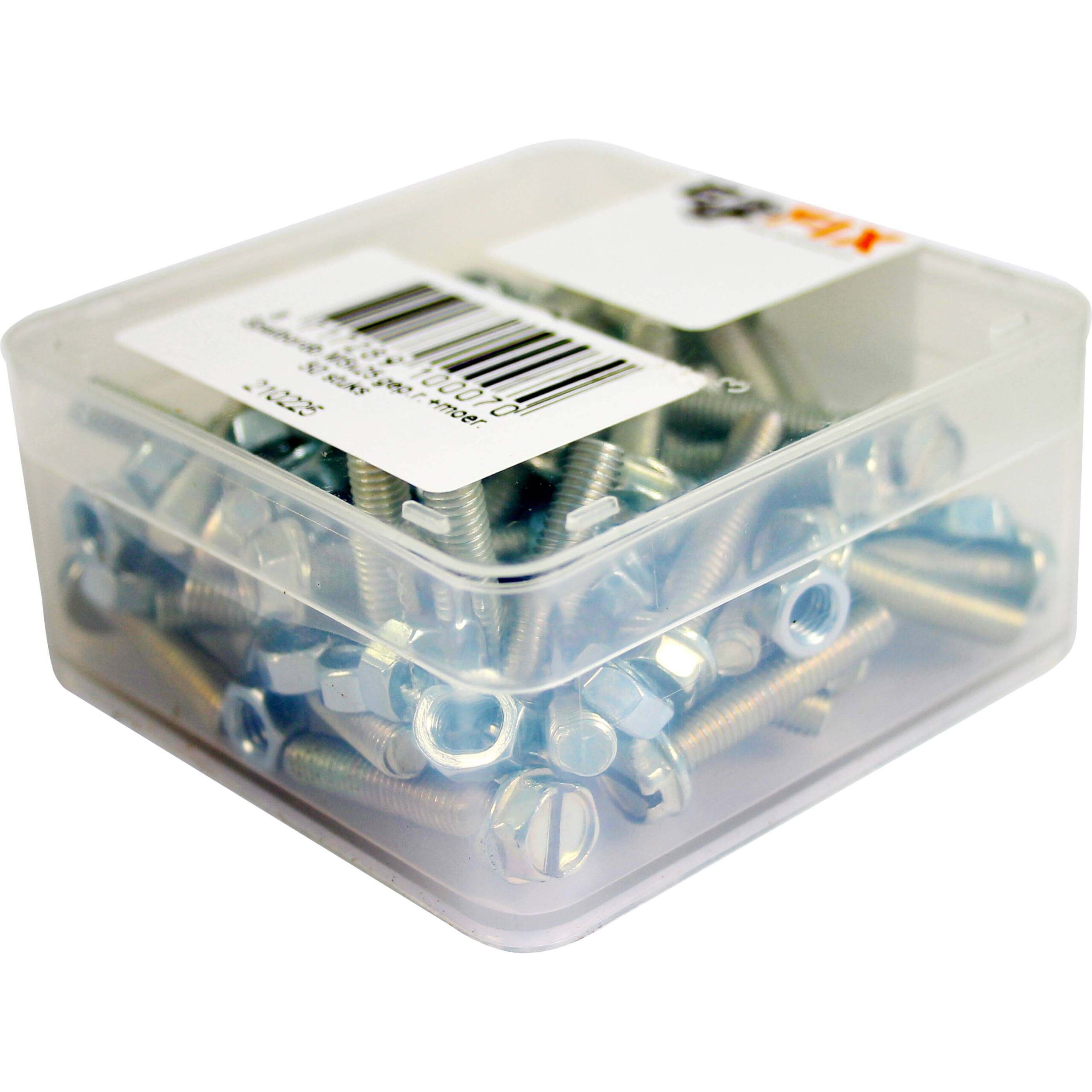 Bofix Box Fender Bolt M5x25 + Nut (50 Pieces)