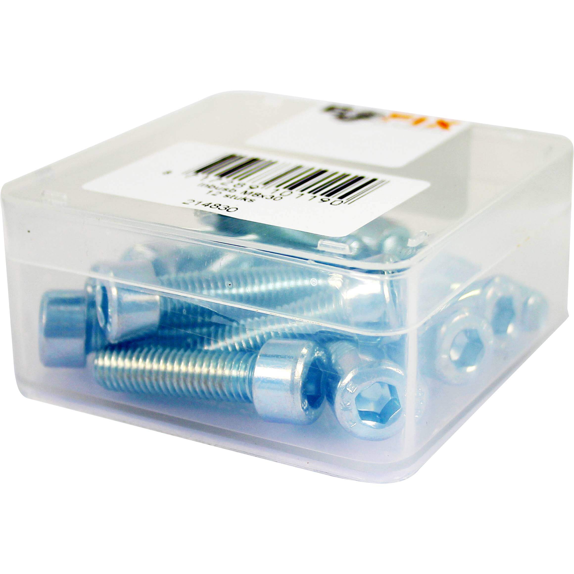 Bofix Box Hex Socket Screw M8x30 (12 Pieces)