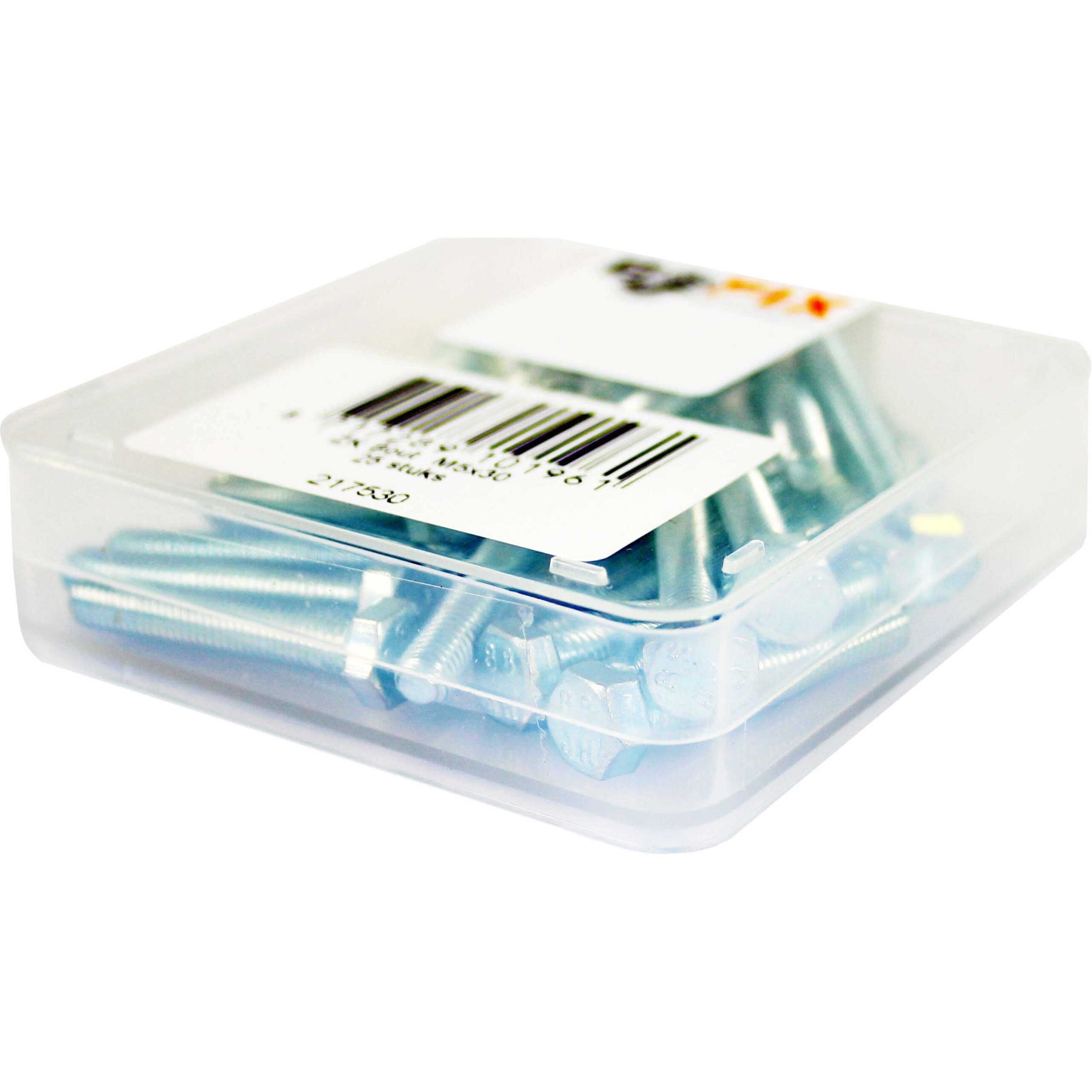 Bofix Box Hex Head Bolt M5x25 (50 Pieces)