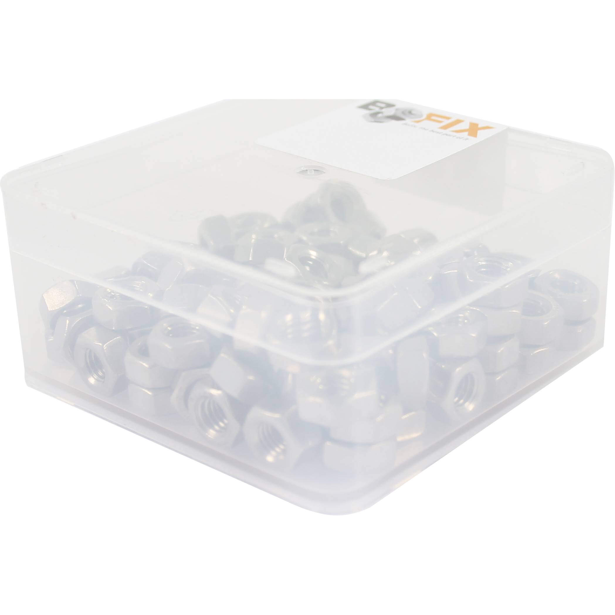 Bofix Box Nut M6 Stainless Steel (100 Pieces)