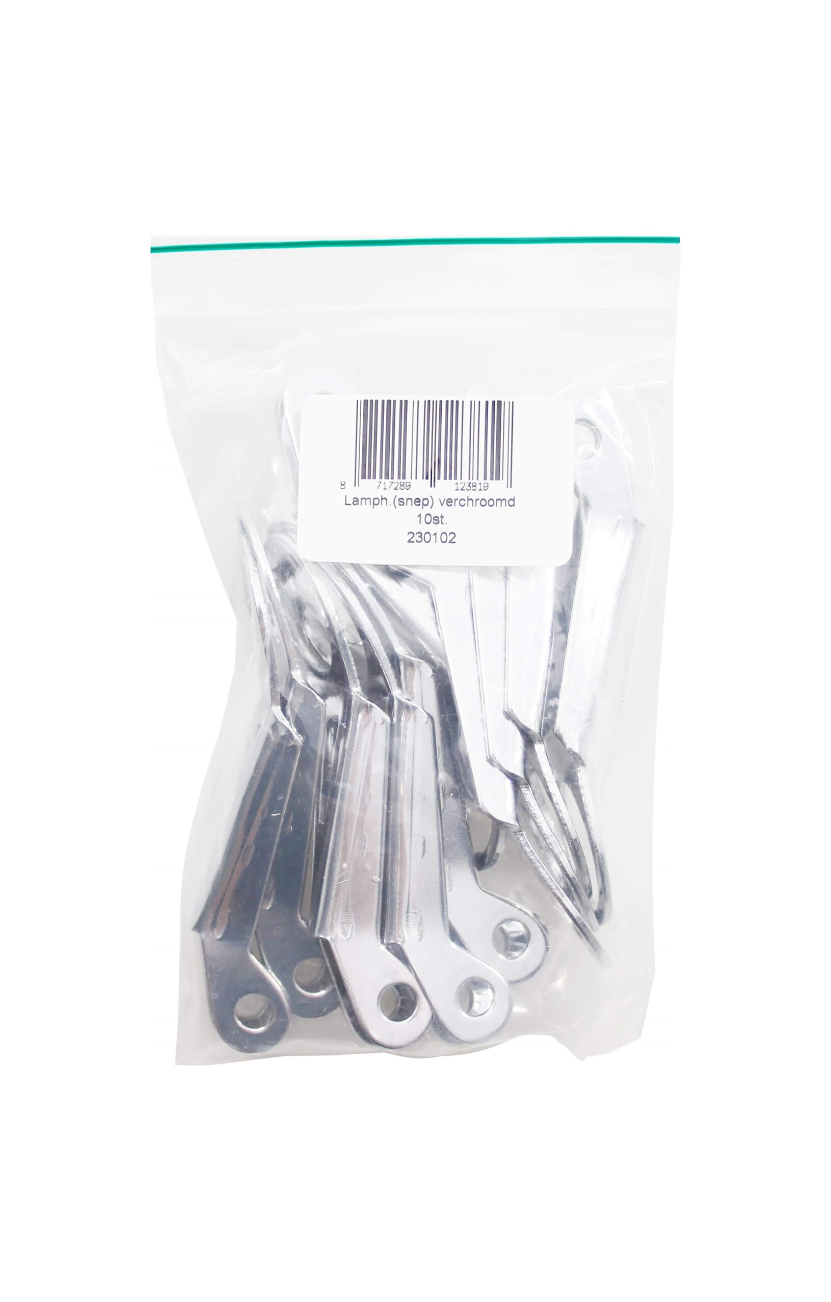 Bofix Box Lamp Hook Snap Chrome (10 Pieces) Bofix Box Lamp Hook Snap Chrome (10 Pieces)