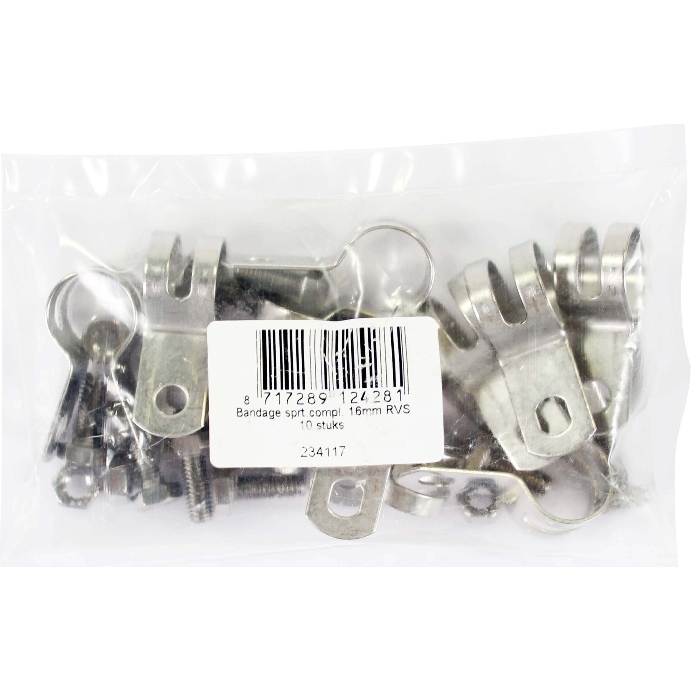 Bofix Box Brake Lining 15mm Stainless Steel (10 Pieces)