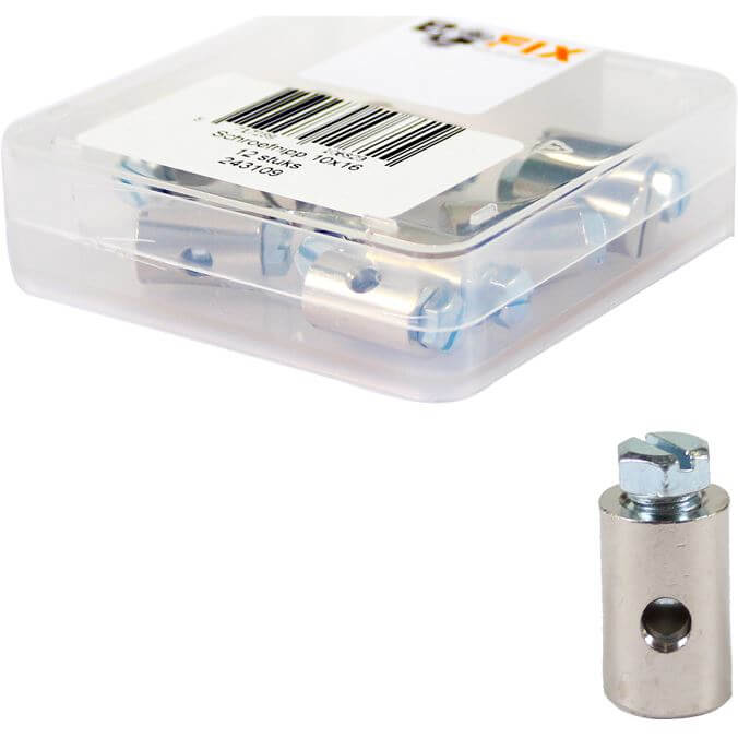 Bofix Box Screw Nipple 10x16 (12 Pieces)