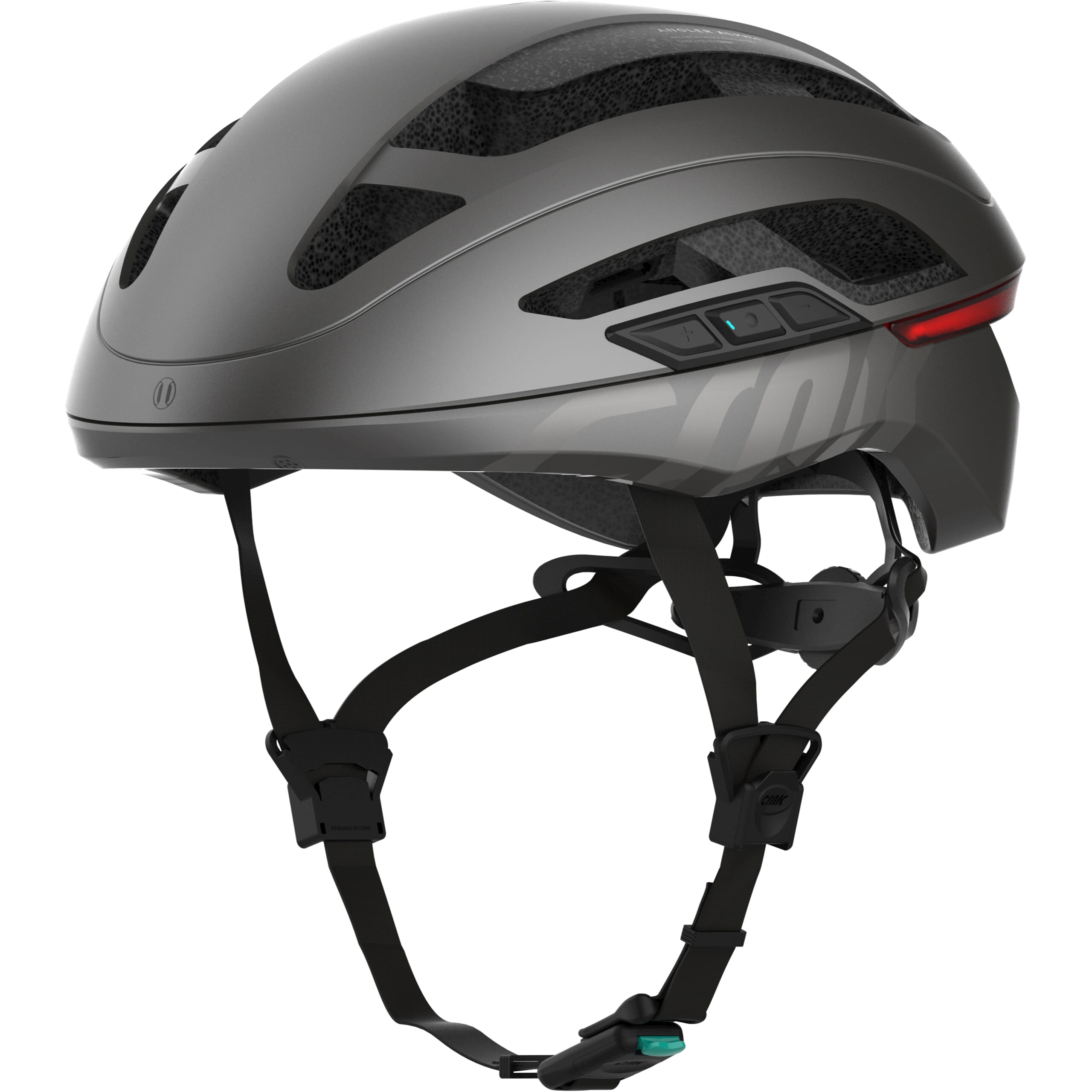 CRNK Smart Helmet Angler Alpha Metallic Black M 55-58cm