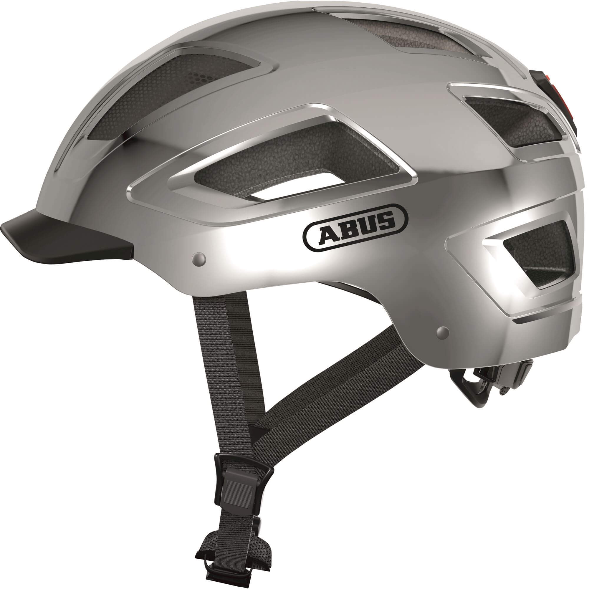 Abus Helmet Hyban 2.0 Chrome Silver M 52-58cm