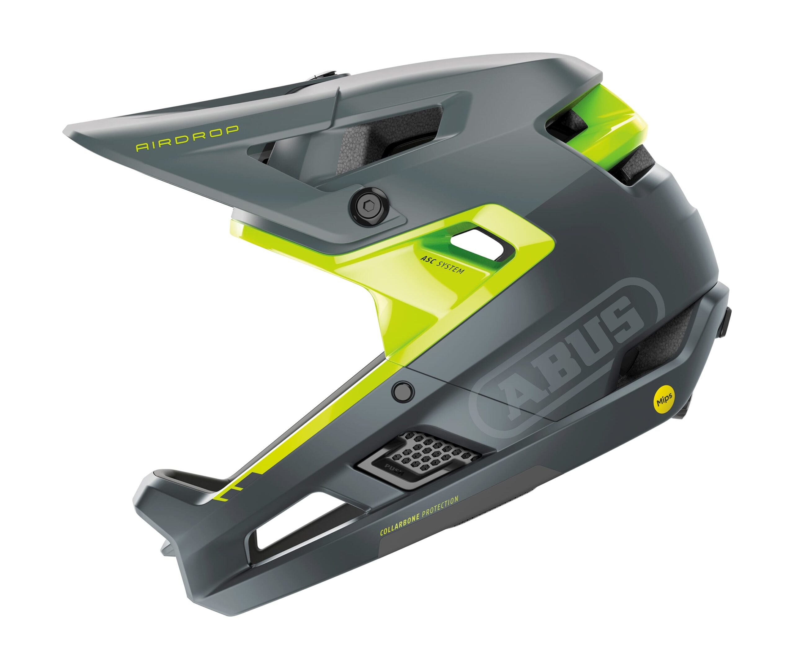 Abus Helmet AirDrop MIPS Concrete Grey L-XL 58-62cm