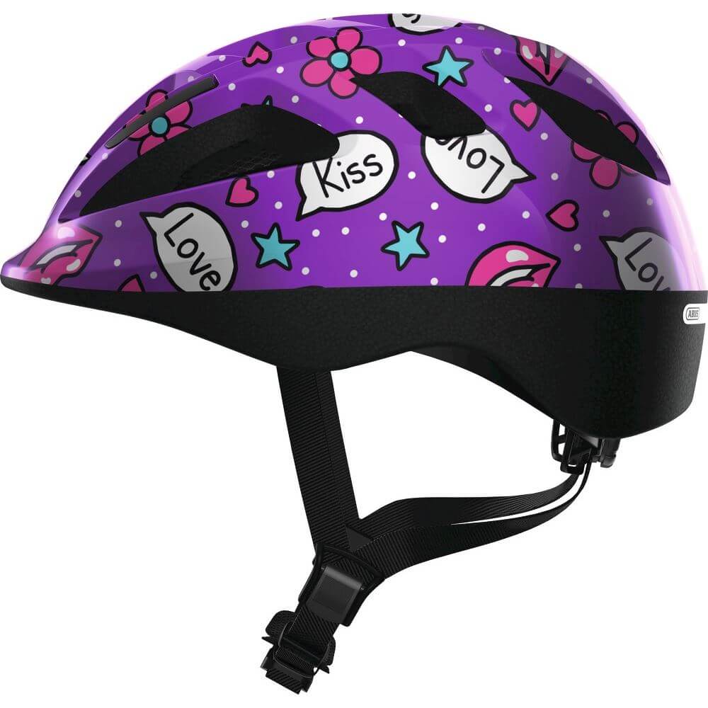 Abus Helmet Smooty 2.0 Purple Kisses S 45-50 Cm Abus Helmet Smooty 2.0 Purple Kisses S 45-50 Cm