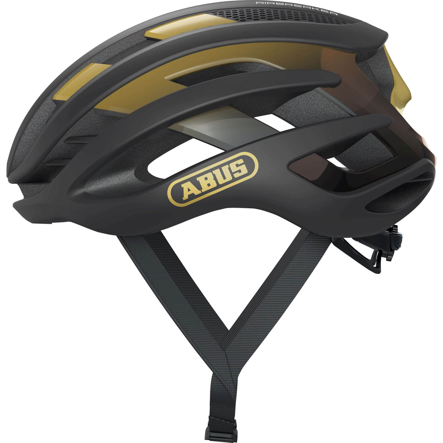 Abus Helmet AirBreaker Black Gold L 59-61cm Abus Helmet AirBreaker Black Gold L 59-61cm