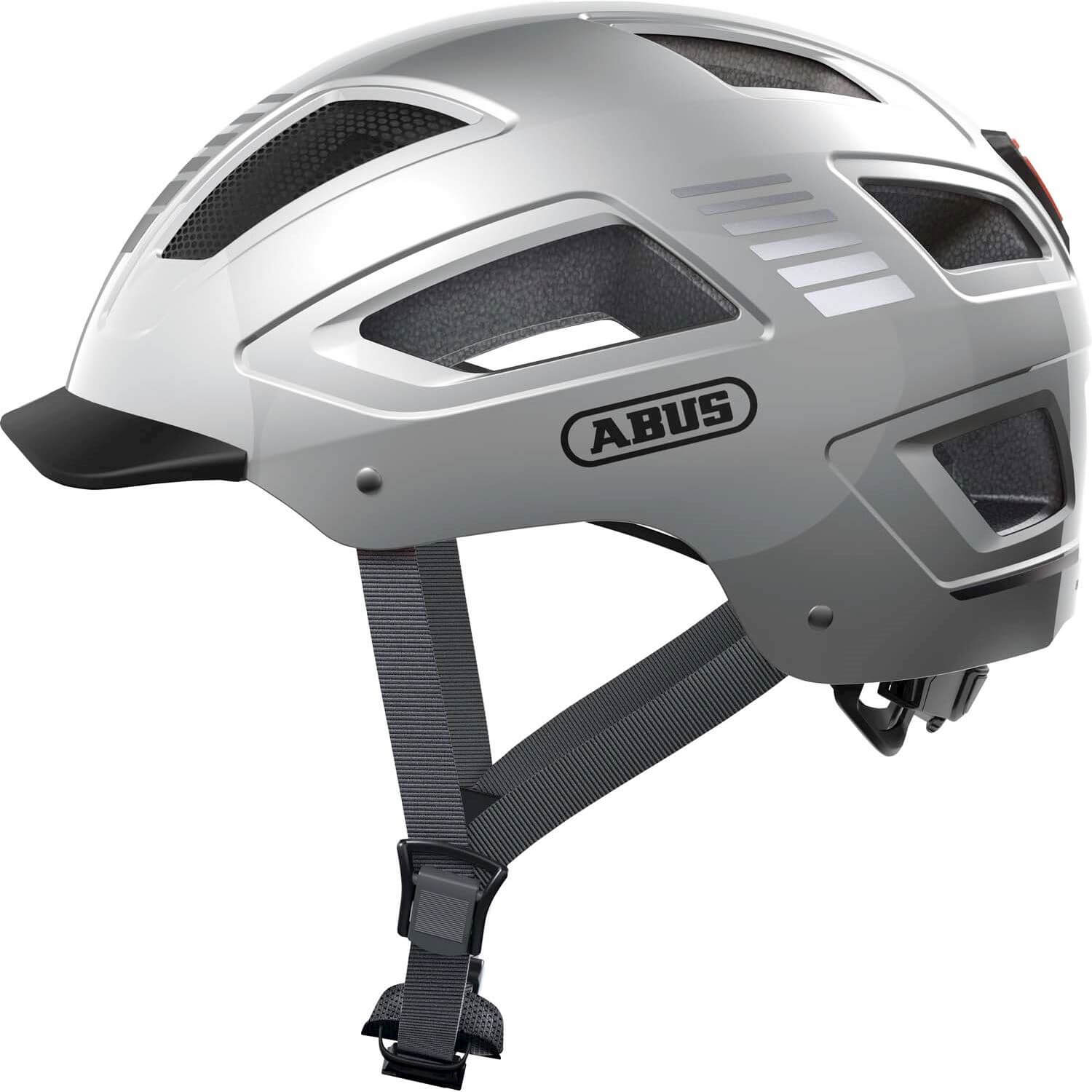Abus Helmet Hyban 2.0 Signal Silver XL 58-63cm Abus Helmet Hyban 2.0 Signal Silver XL 58-63cm