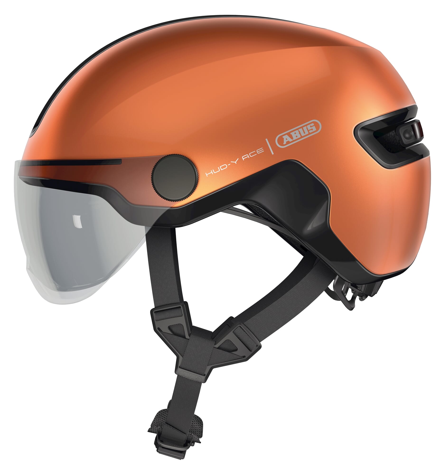 Abus Helmet HUD-Y ACE Goldfish Orange S 51-55cm