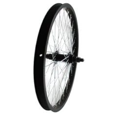 HB Rear Wheel 20 Freestyle 14mm Axle Black Zinc Spokes