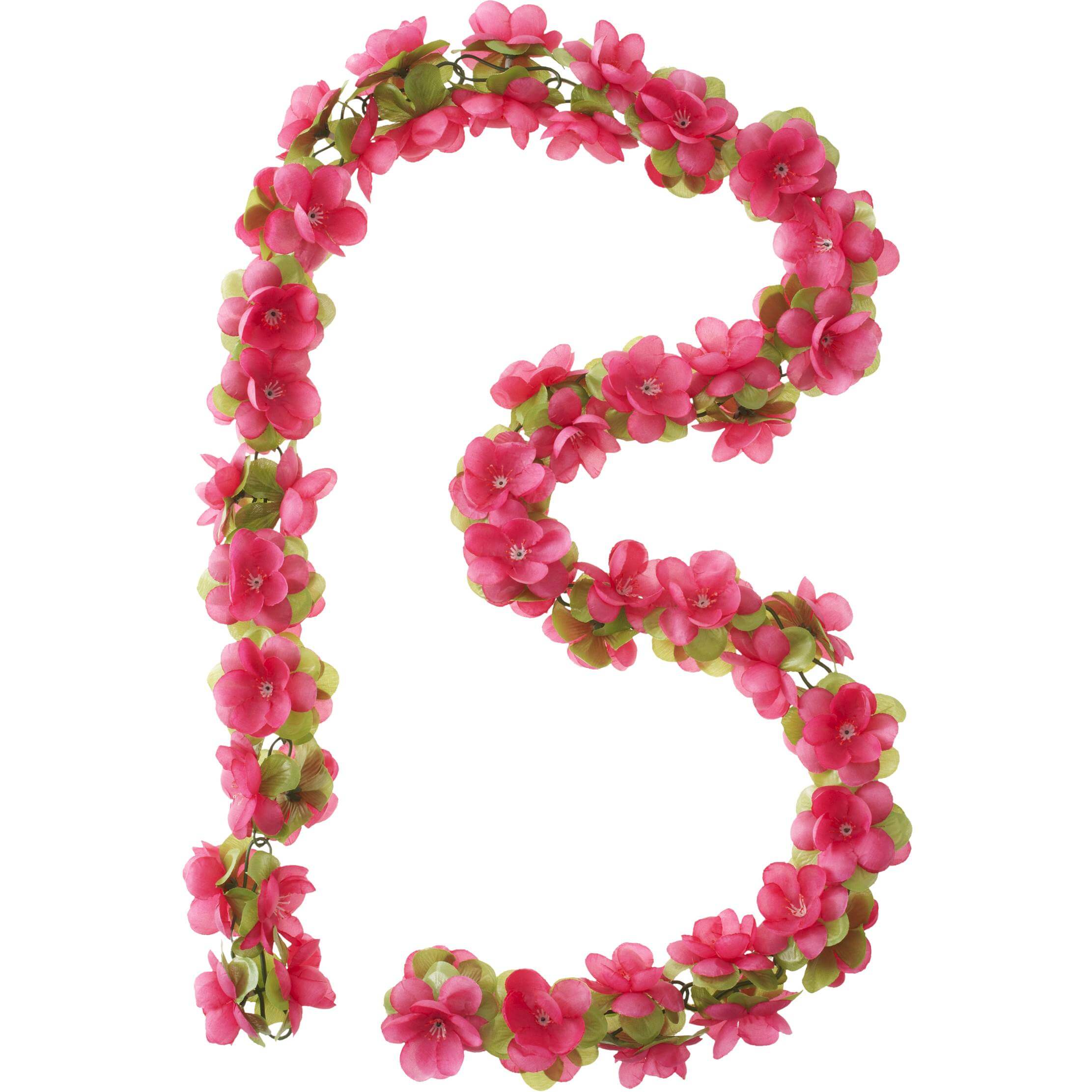 Basil Flower Garland Fuchsia Basil Flower Garland Fuchsia
