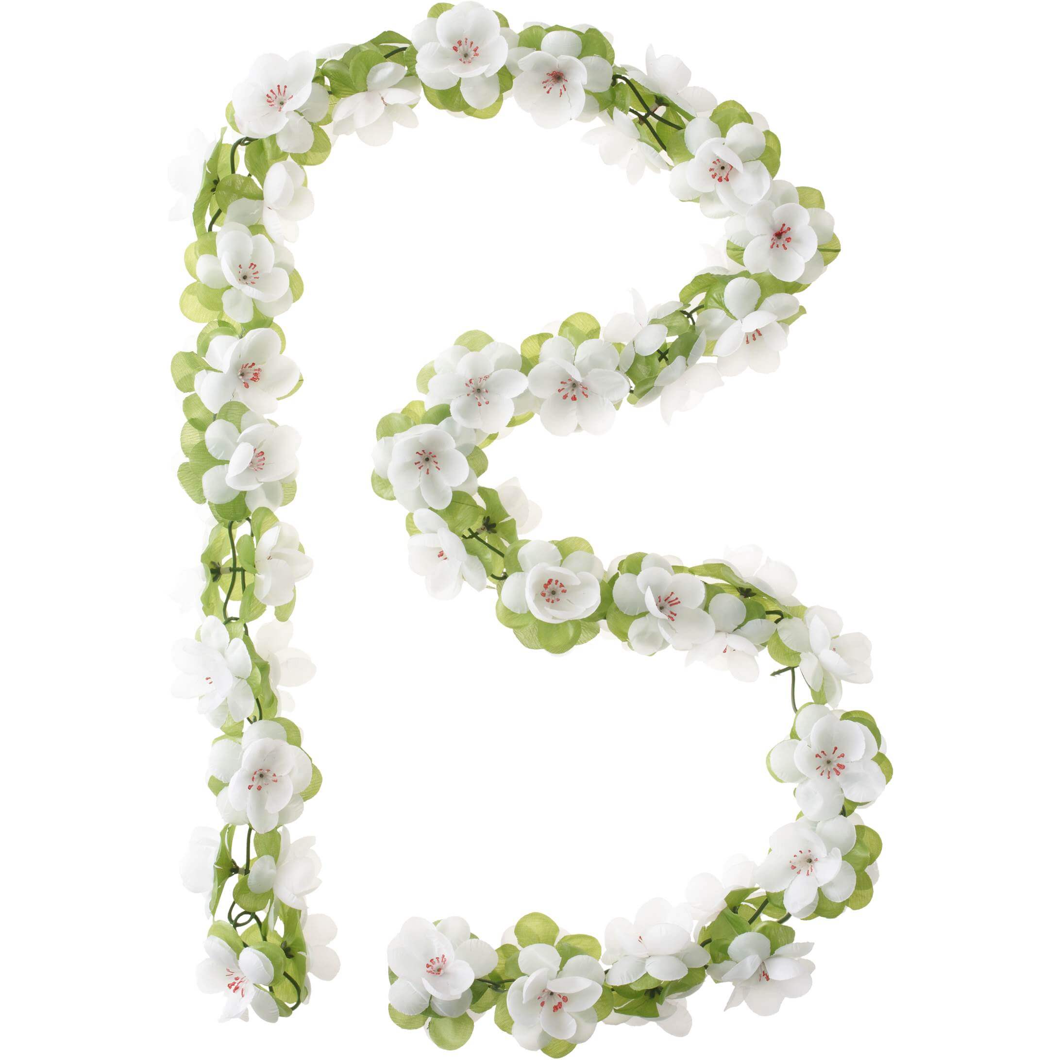 Basil Flower Garland White Basil Flower Garland White