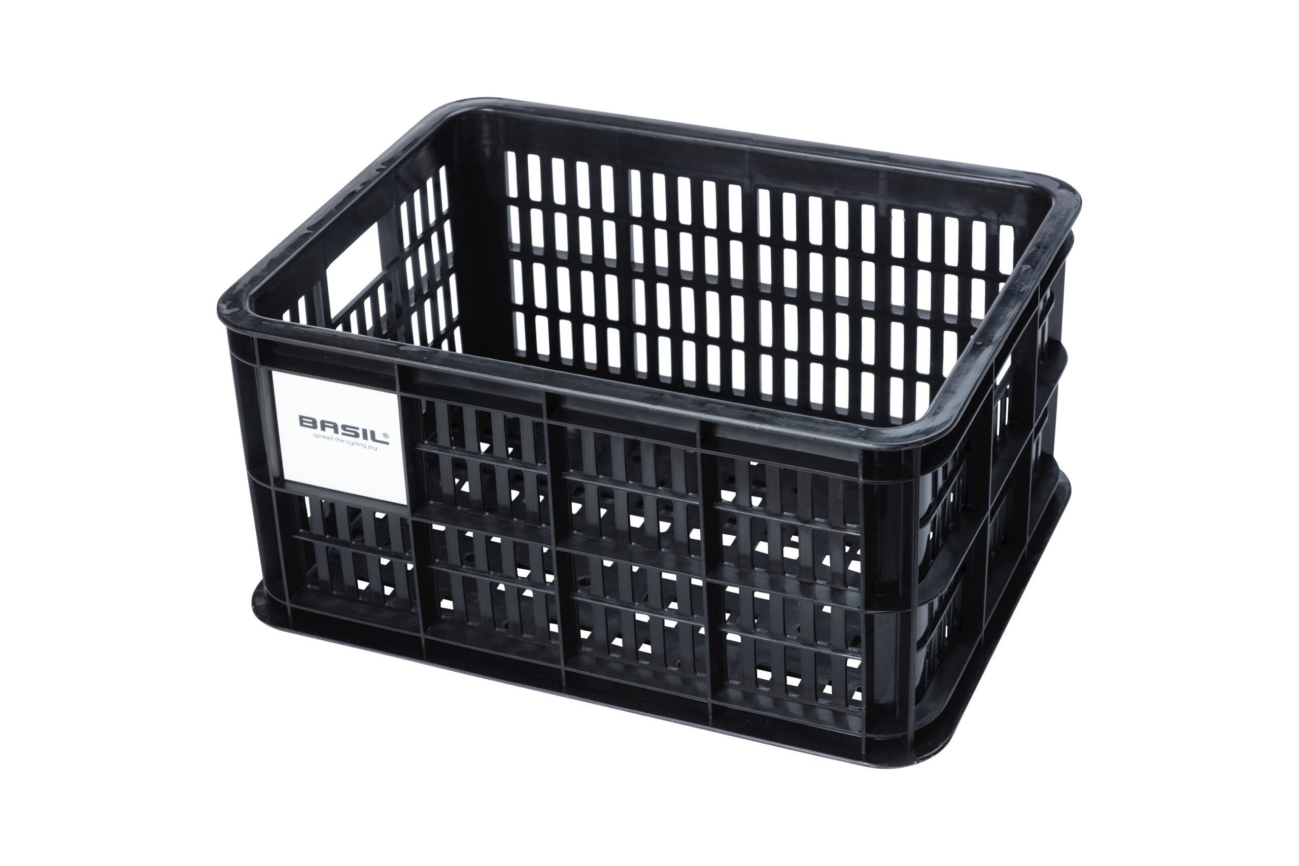 Basil Bike Crate S 17.5L Recycled Black