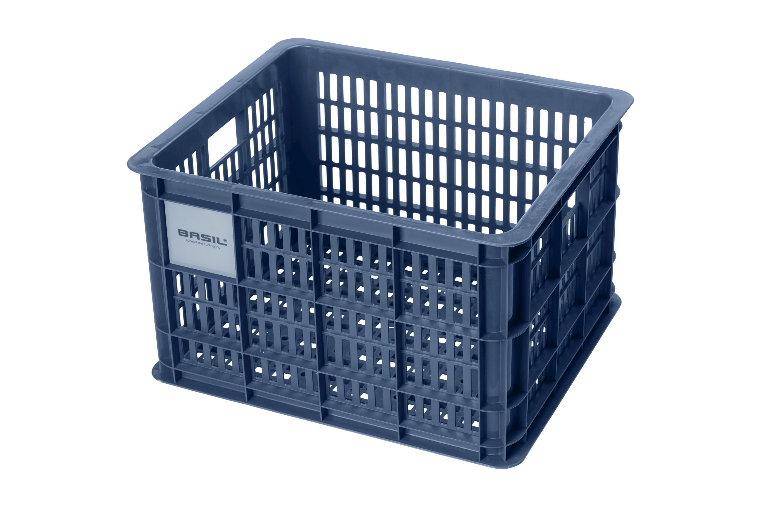 Basil Bike Crate M Bluestone 29.5L Recycled