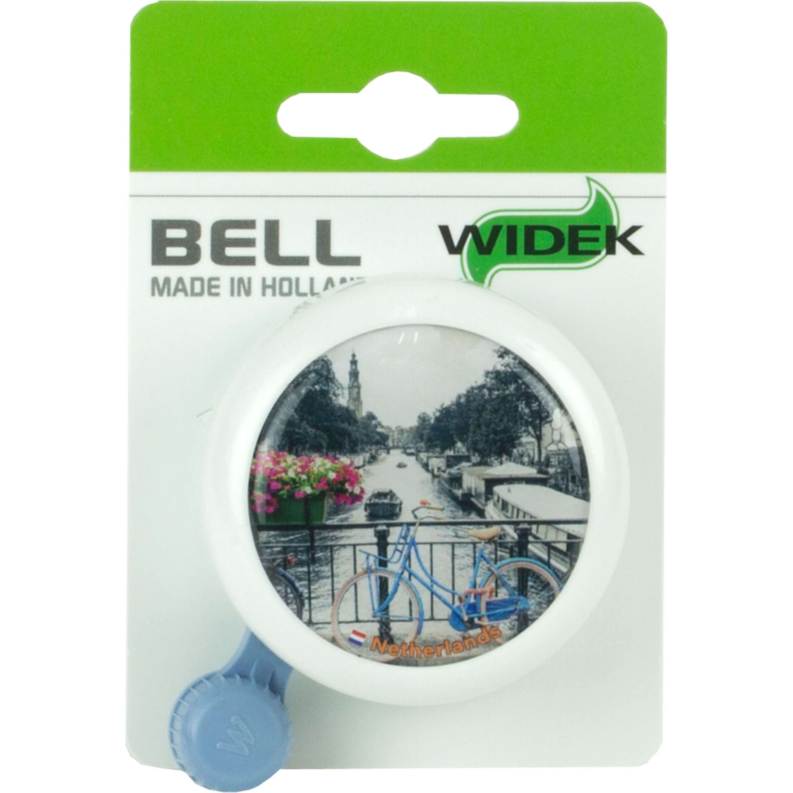 Widek Bell With Bike On Bridge Over Canal On Map