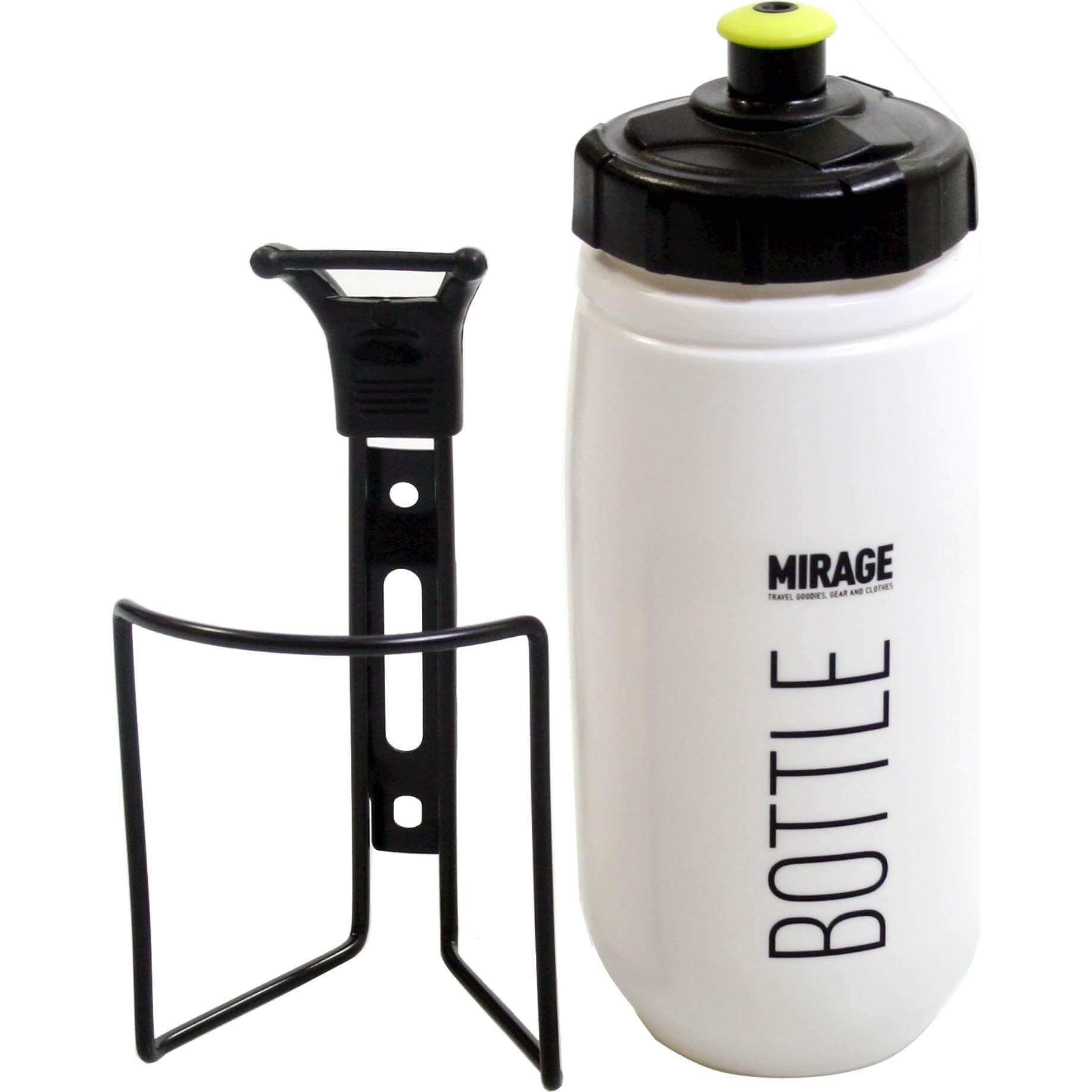 Mirage Bottle With Holder 600cc White