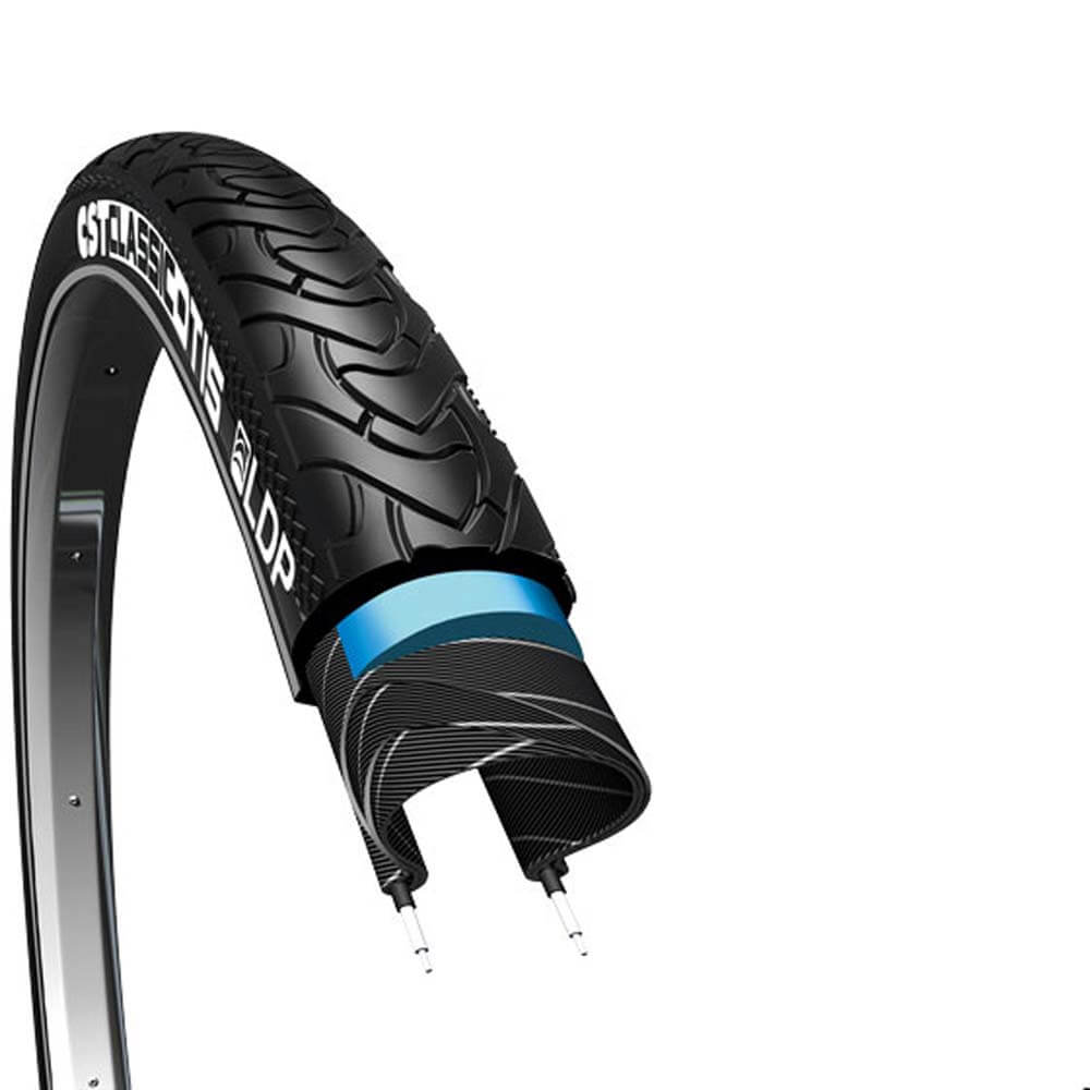 CST Btb Otis 28 x 1 1/2 Black Reflective