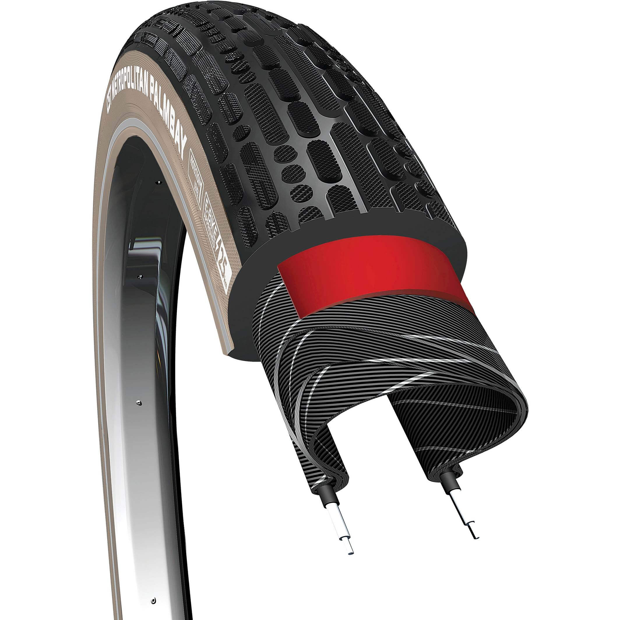 CST Btb Palmbay 28 x 2.00 Black Khaki Reflective