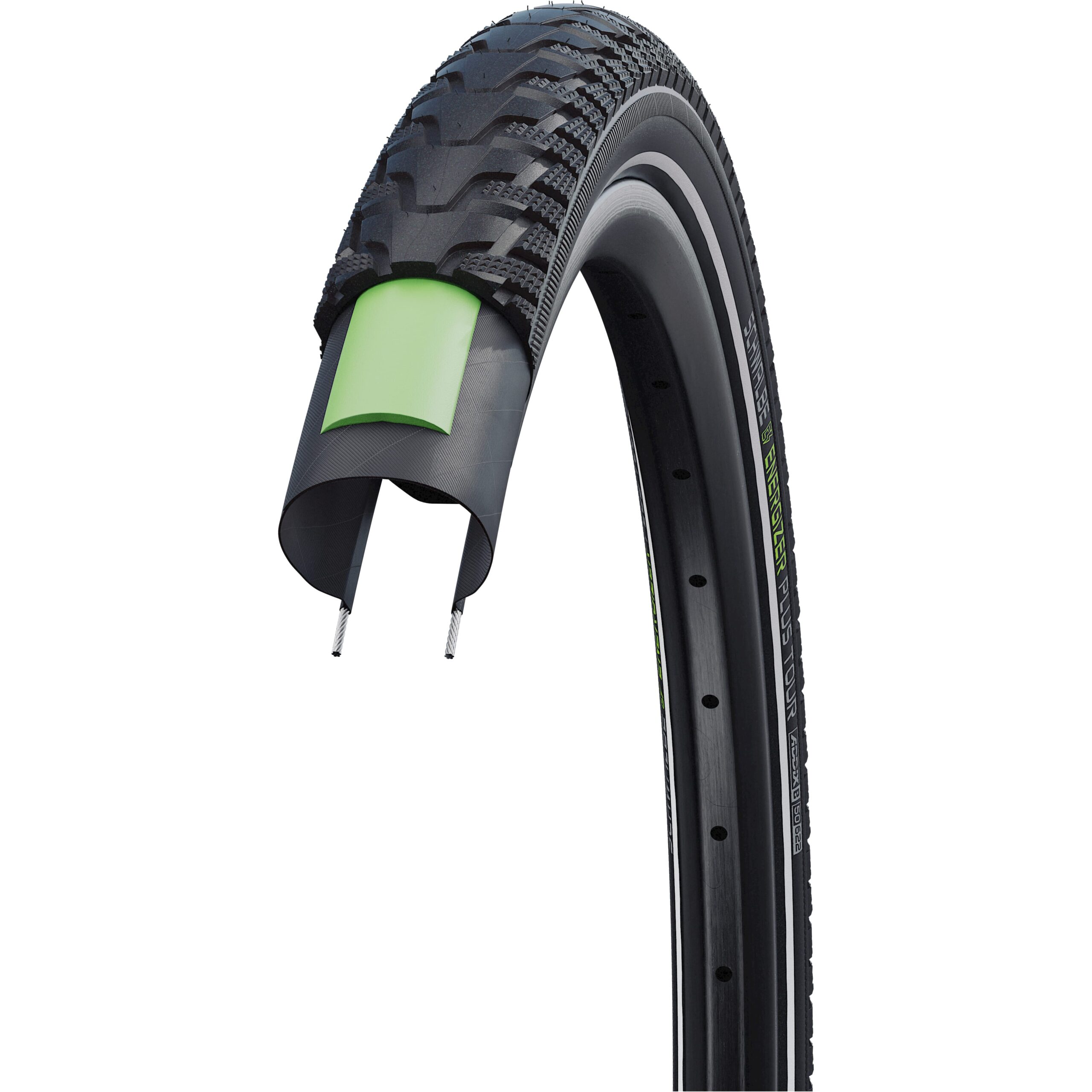 Schwalbe Btb Energizer Plus Tour 28 x 1.40 Black Reflective