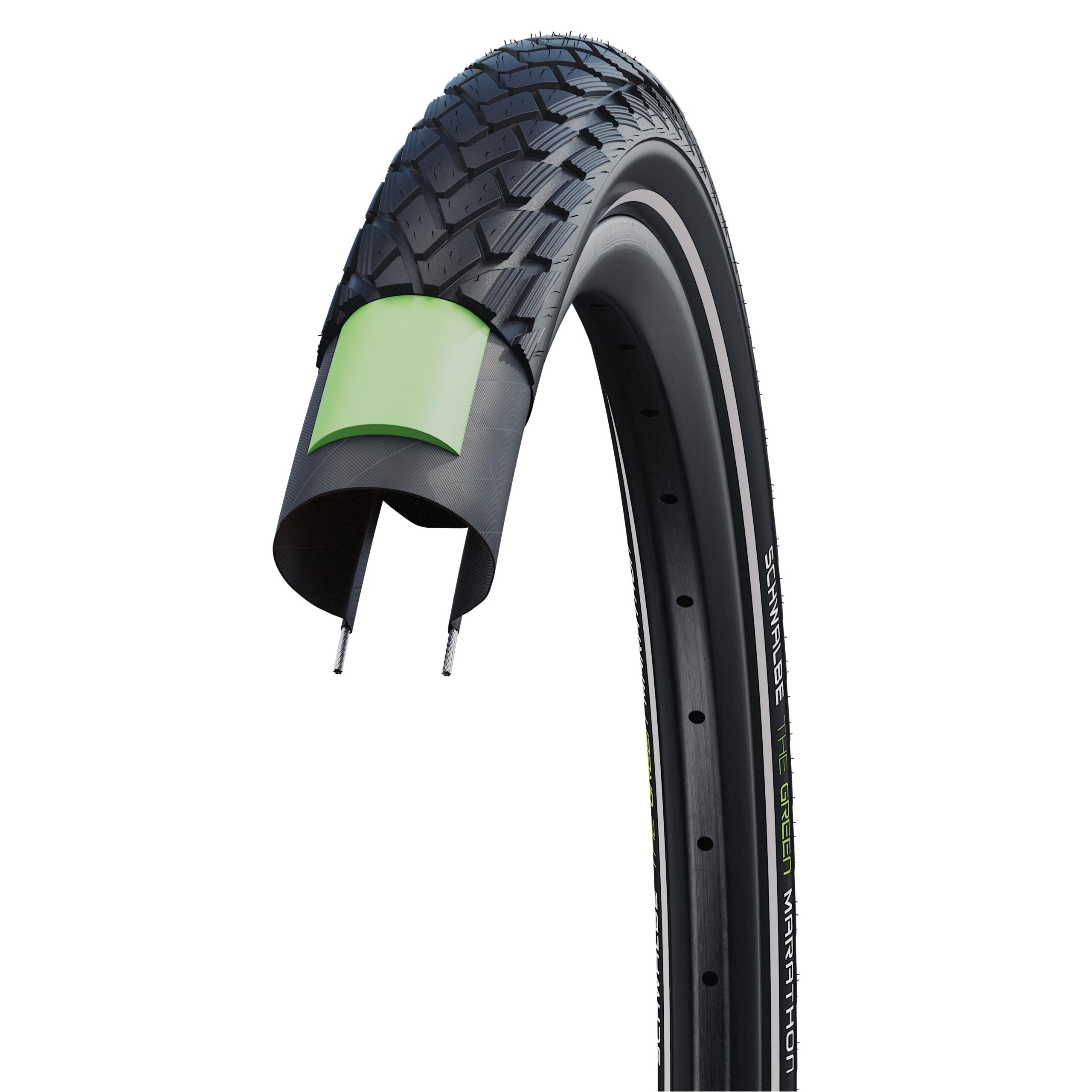 Schwalbe Btb Marathon Perf G-Guard 28 x 1.65 Black Reflective