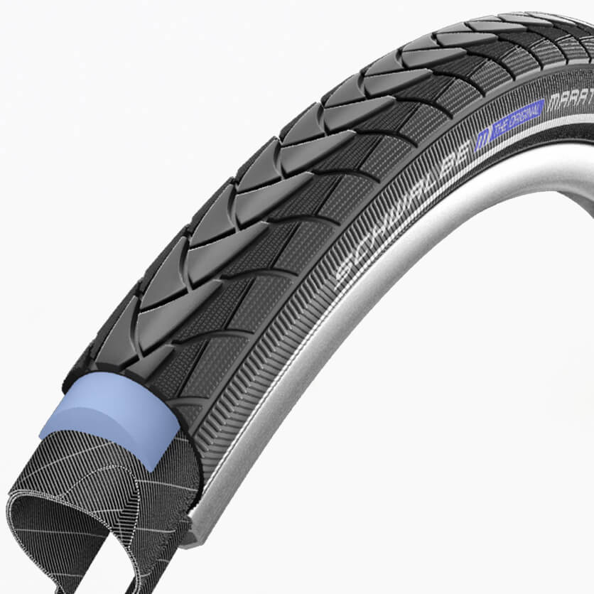 Schwalbe Btb Marathon Plus 28 x 1.75 Black Reflective