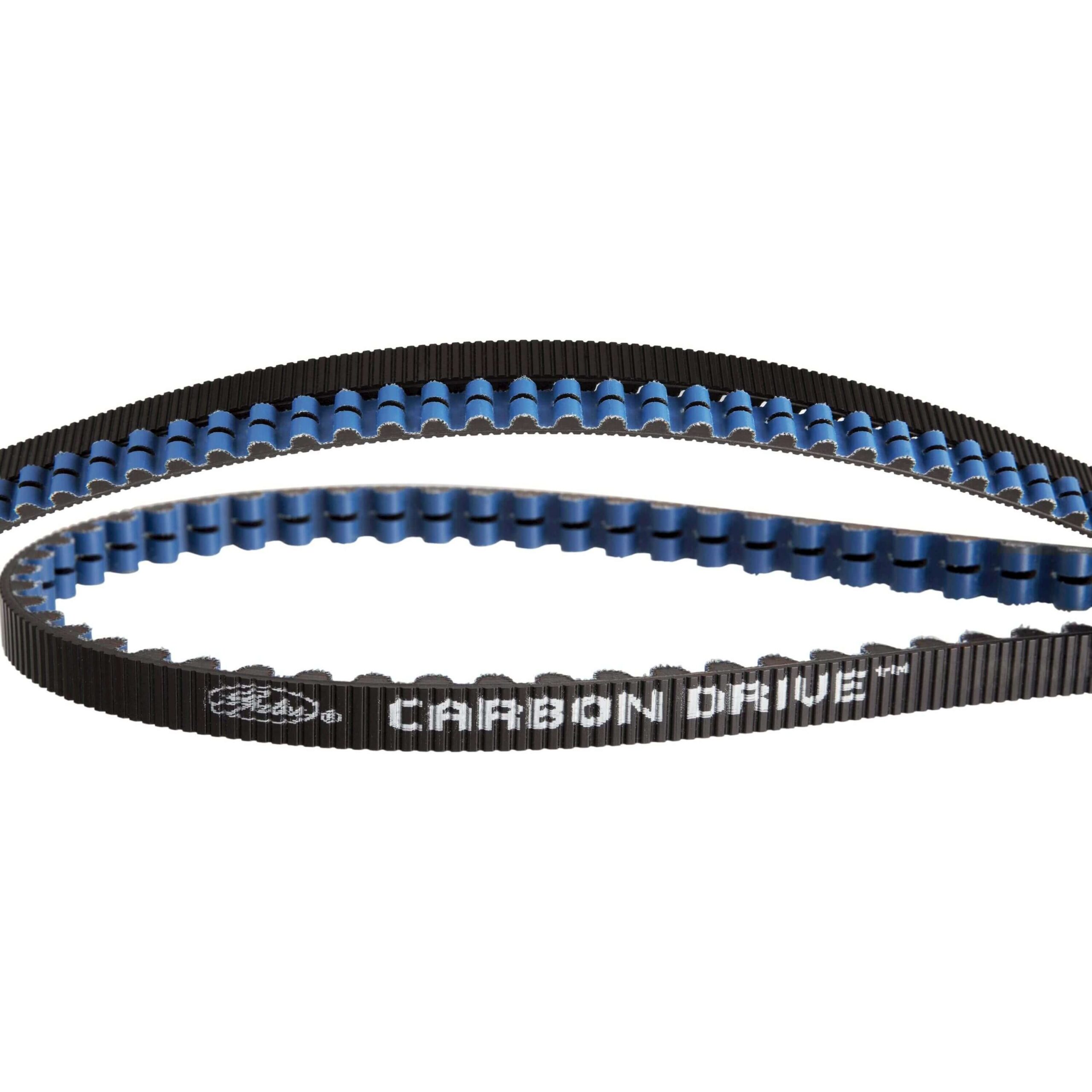 Gates CDX Belt Carbon Drive 118 Teeth Black Blue Gates CDX Belt Carbon Drive 118 Teeth Black Blue