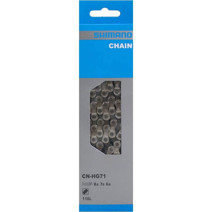 Shimano Chain HG71 6/7/8 Speed 114 Links Shimano Chain HG71 6/7/8 Speed 114 Links