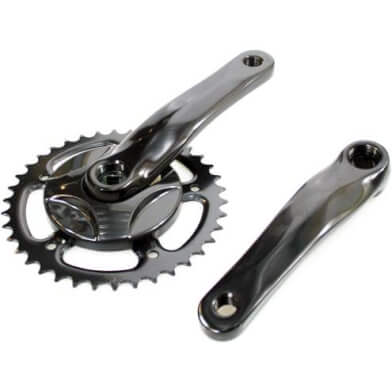 Crankset 38T 152mm Disc Aluminum Black