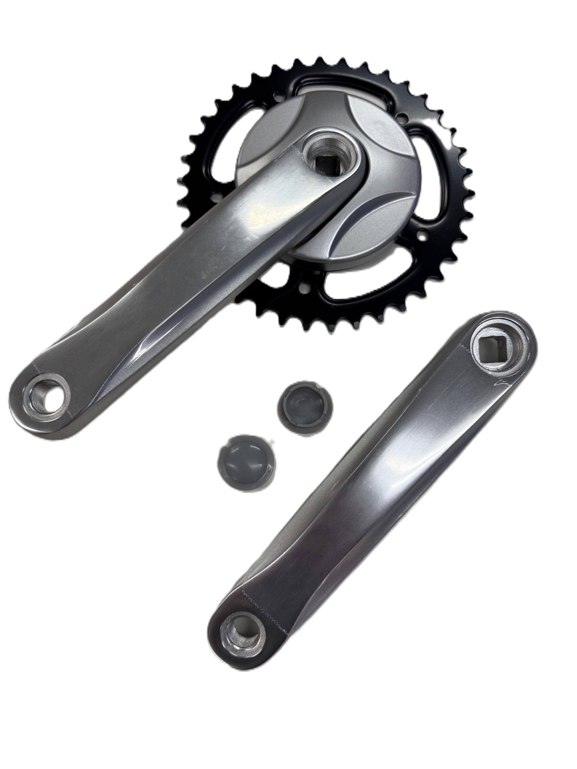 Crankset 38T 170mm Disc Aluminum Silver