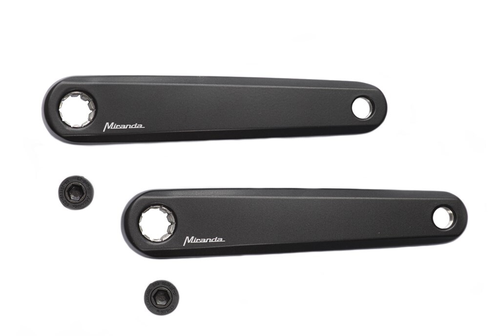 Miranda Crankset Delta Bosch 1, 2 and 4 Black