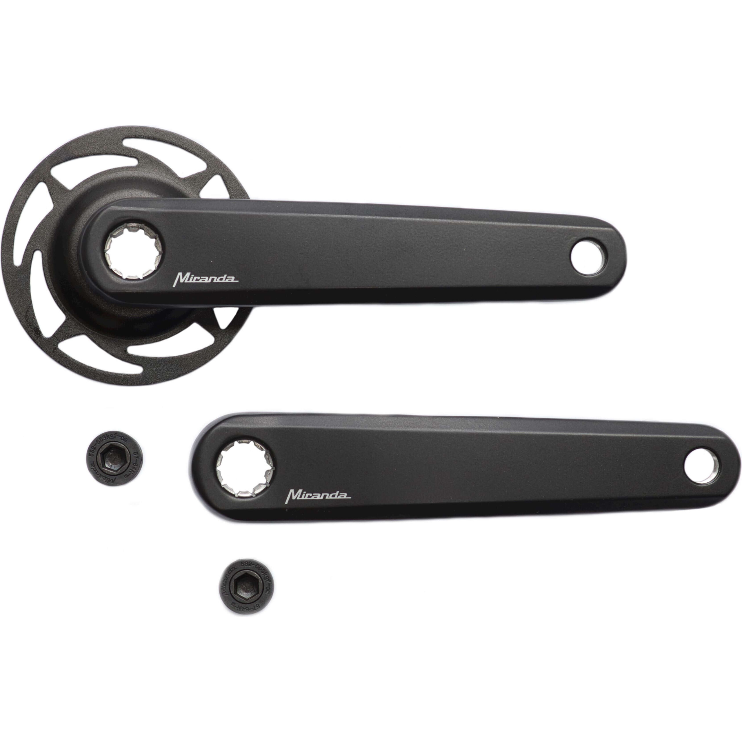 Miranda Crankset Delta Rock Ring Bosch 1 2 And 4 Black