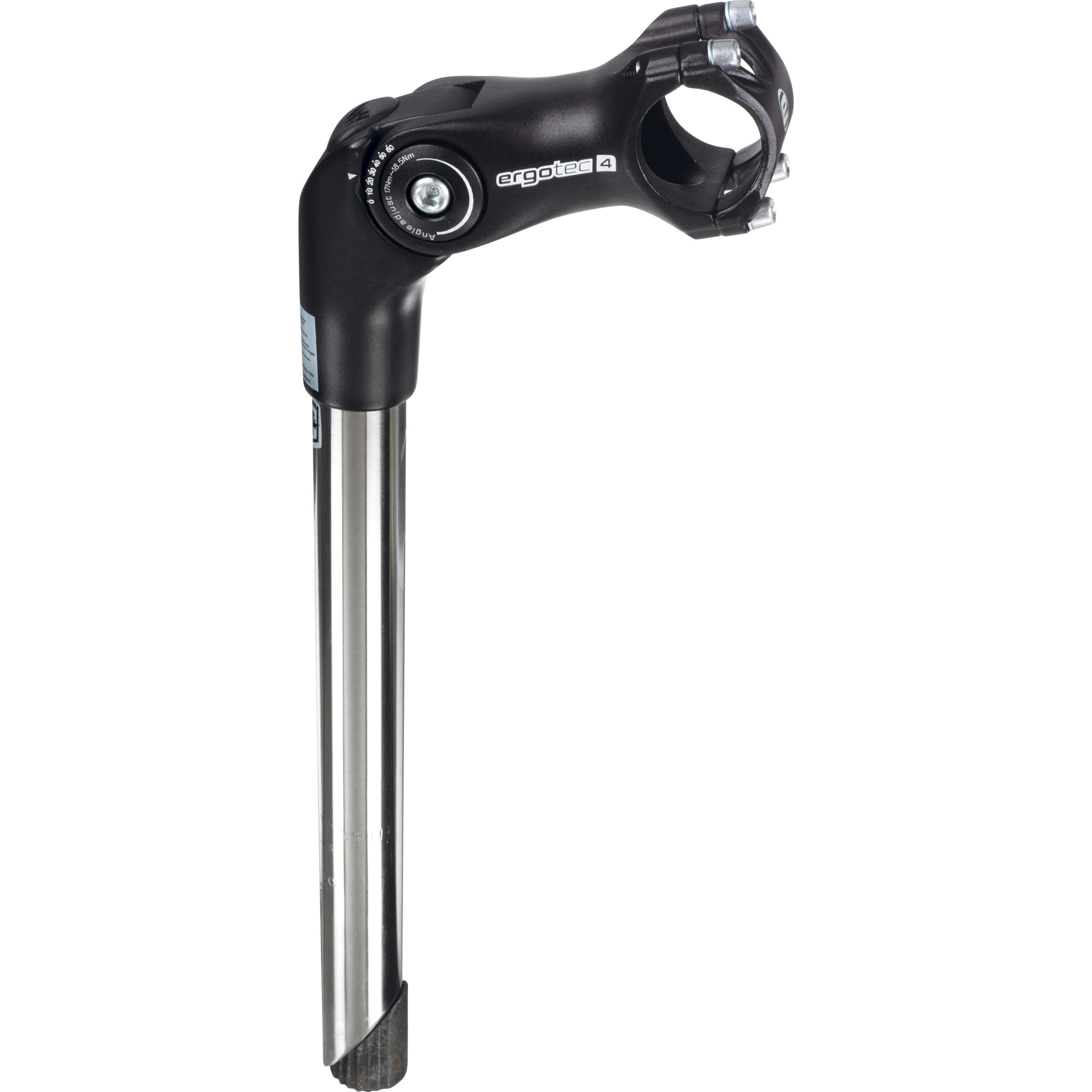 Ergotec Stem Octopus2 25.4/25.4/90 Stainless Steel/Black Sand