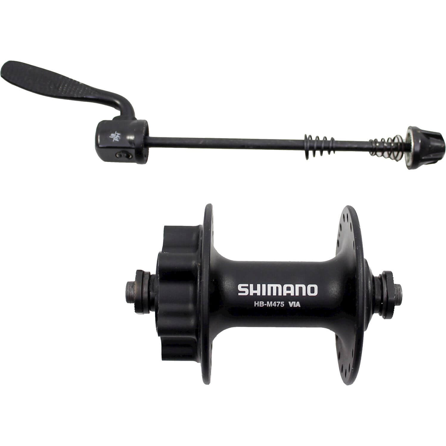 Shimano Front Hub M475 Deore Disc 36g Black