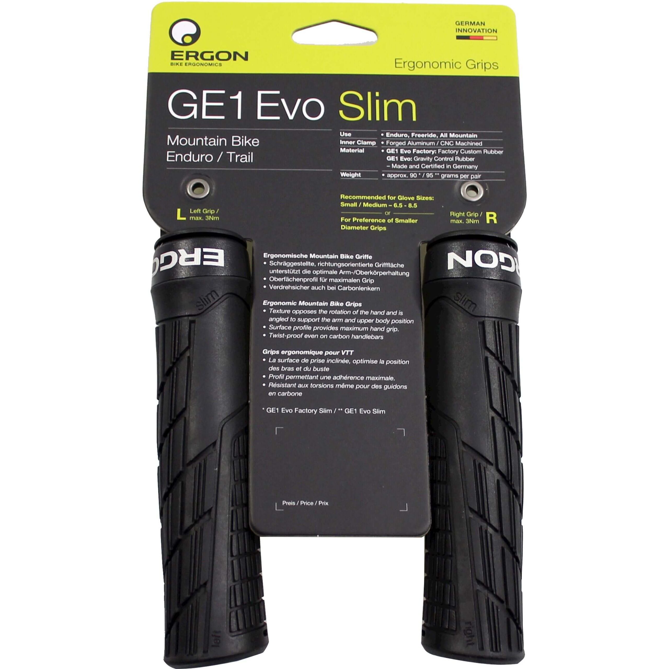 Ergon Grips GE1 EVO Slim Black