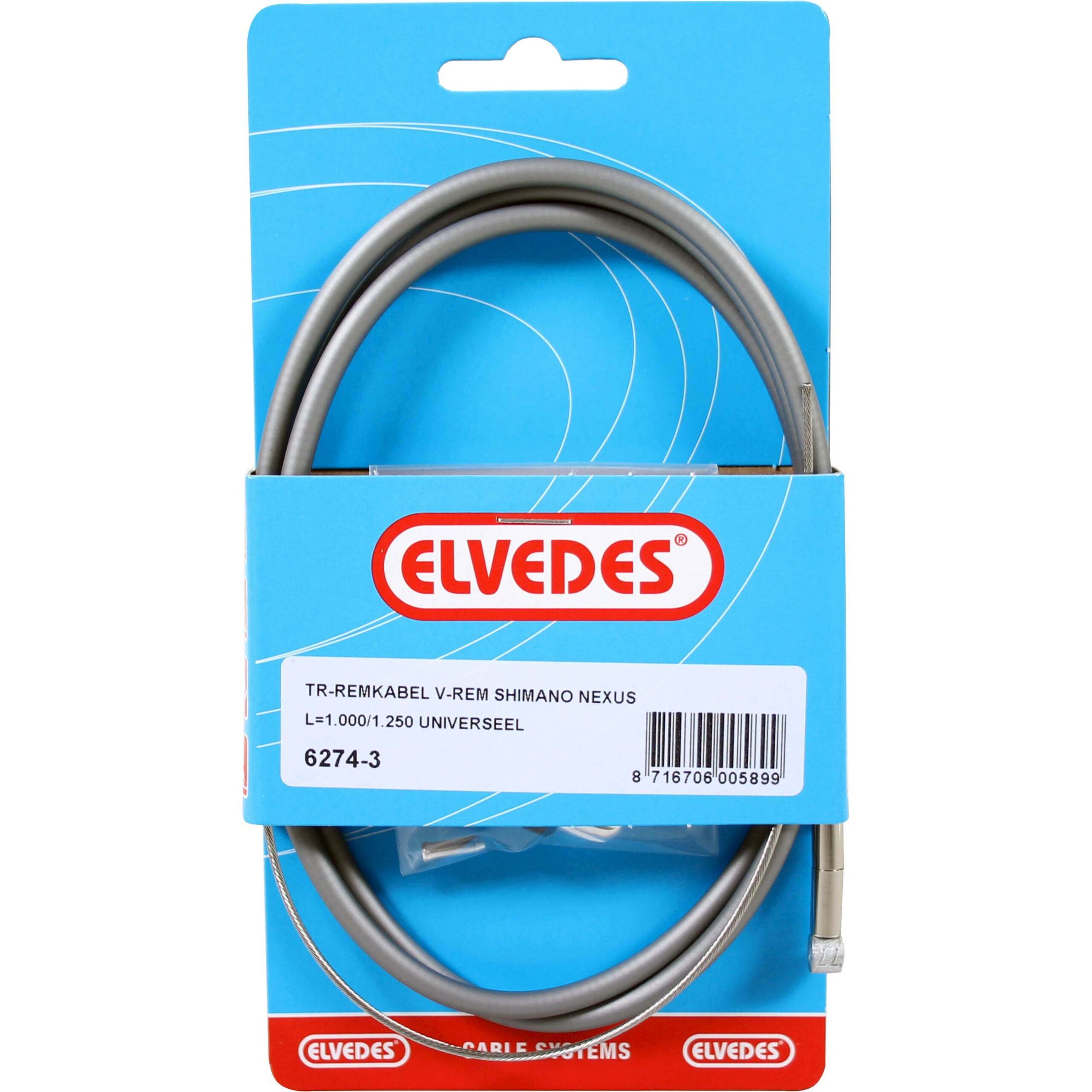 Elvedes Brake Cable For Nexus Silver