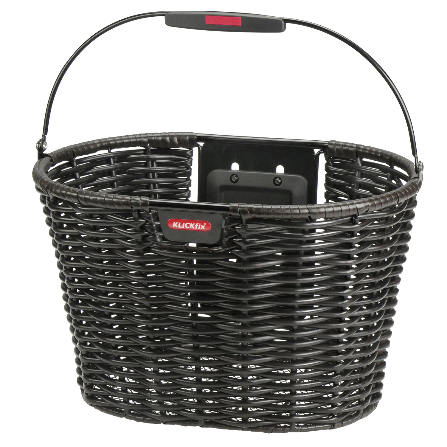 Klickfix Basket Structura Oval 16L KF Black Brown Klickfix Basket Structura Oval 16L KF Black Brown