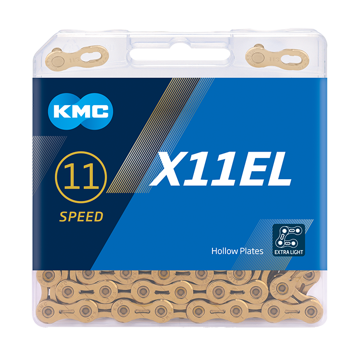 KMC Chain X11EL Gold 118 Links KMC Chain X11EL Gold 118 Links