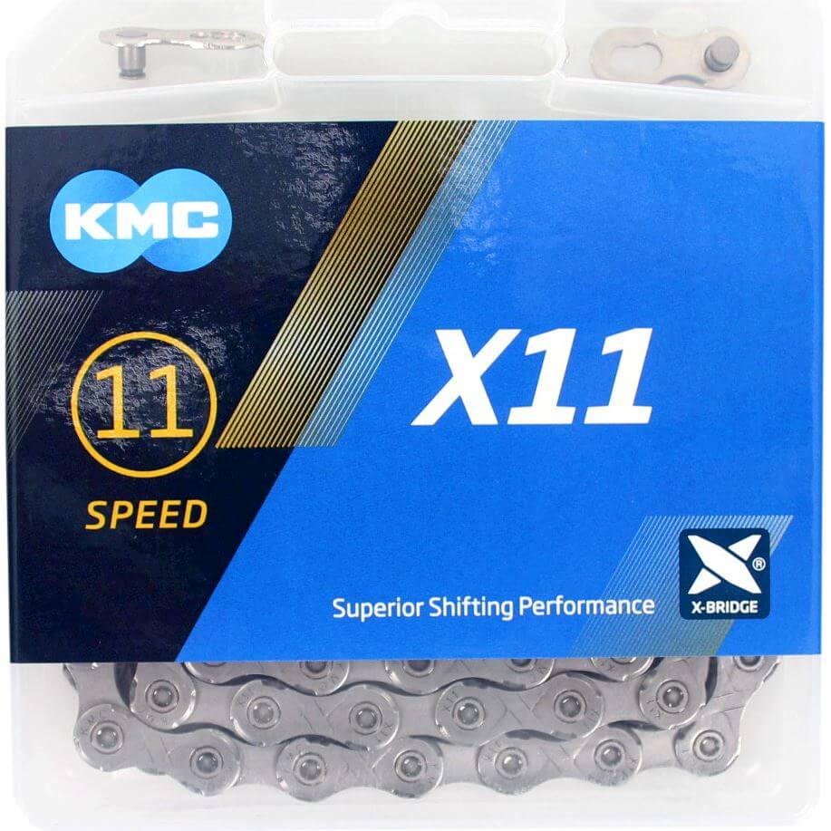 KMC Chain X11 Grey 118s KMC Chain X11 Grey 118s