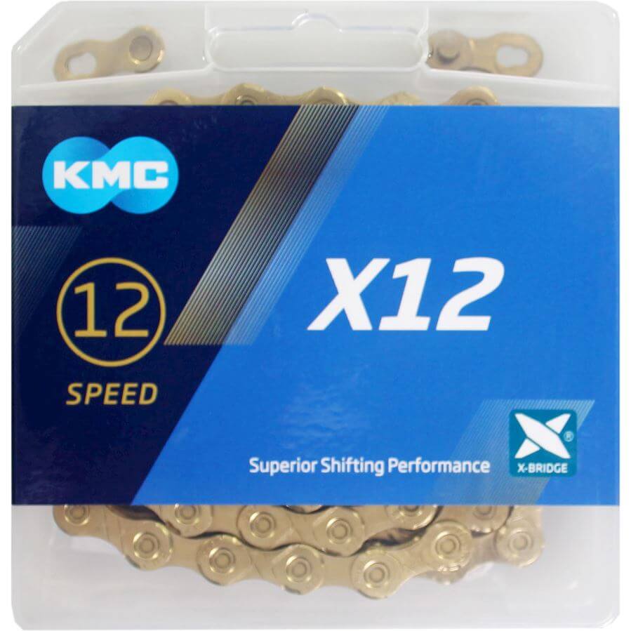 KMC Chain X12 Gold 126s KMC Chain X12 Gold 126s