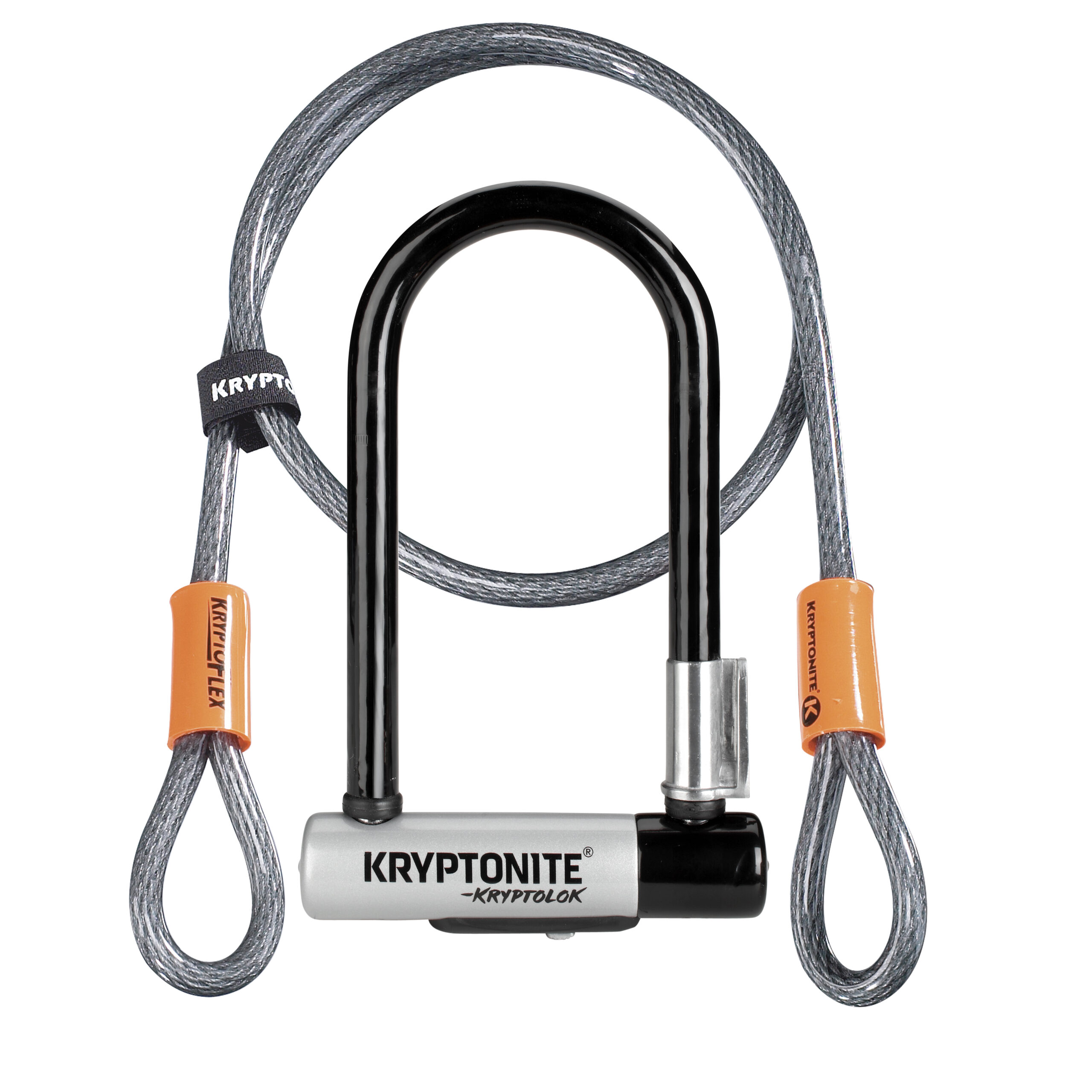 Kryptonite U-Lock Kryptolok Mini-7 With Cable ART2 Kryptonite U-Lock Kryptolok Mini-7 With Cable ART2