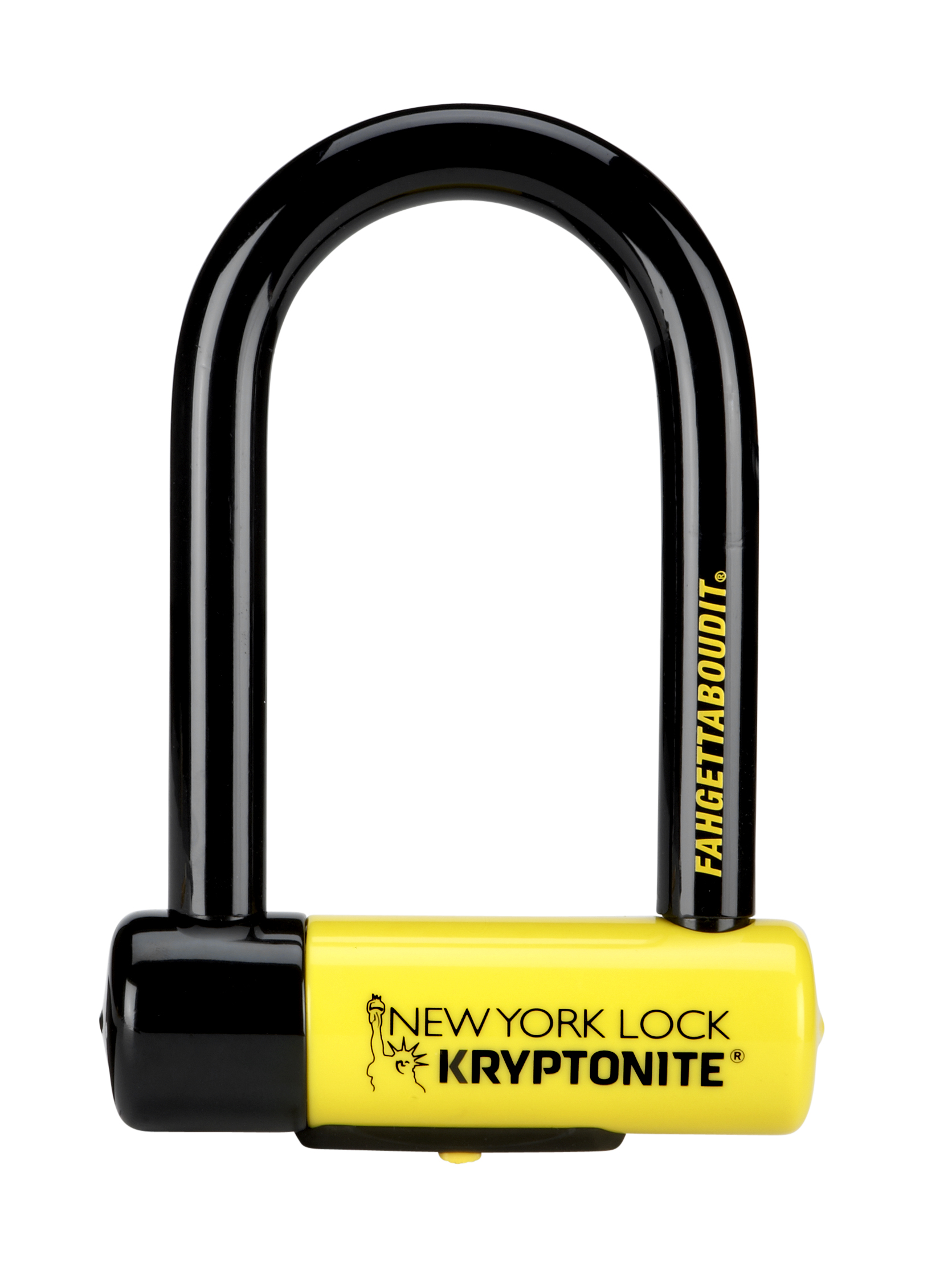 Kryptonite U-Lock New York Fahgettaboudit ART4 Kryptonite U-Lock New York Fahgettaboudit ART4