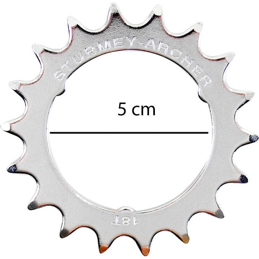 SA Sprocket 18T Flat 1/8 C50