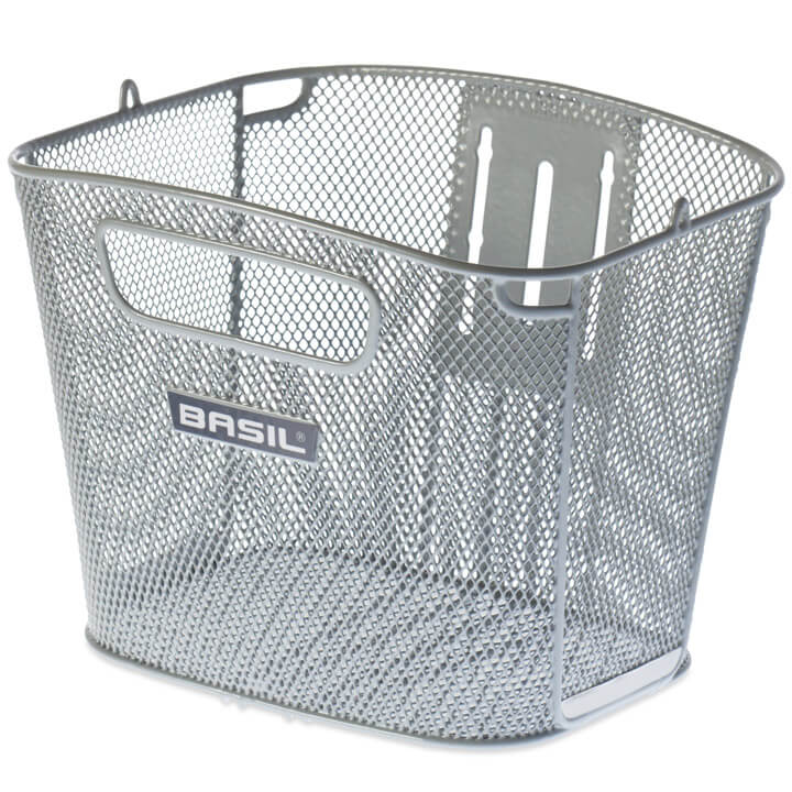 Basil Mand Bold Front FM 26L Silver 34x28x27cm