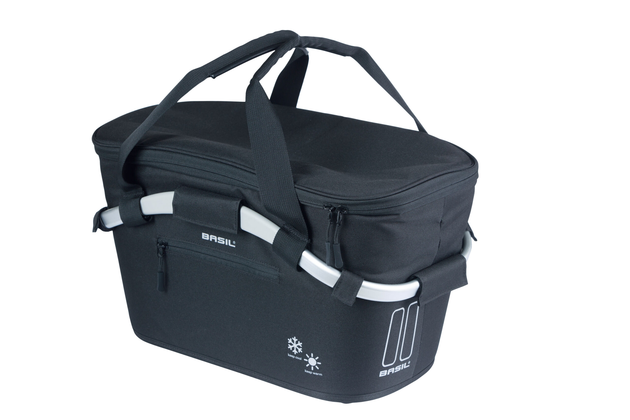 Basil Mand Rear Classic Carry All Iso MIK 18L Black Basil Mand Rear Classic Carry All Iso MIK 18L Black