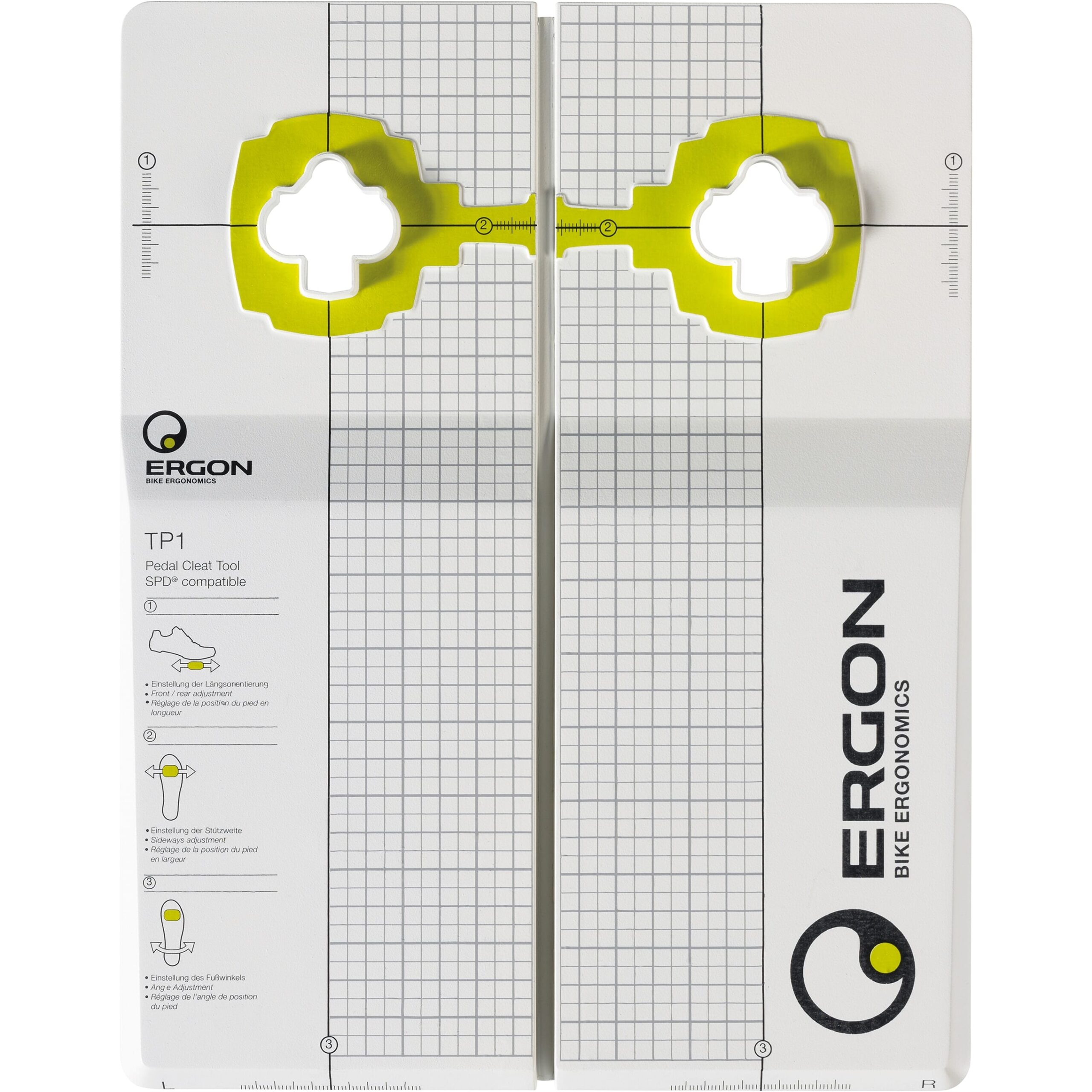 Ergon Adjustment Template TP1 SPD Plate