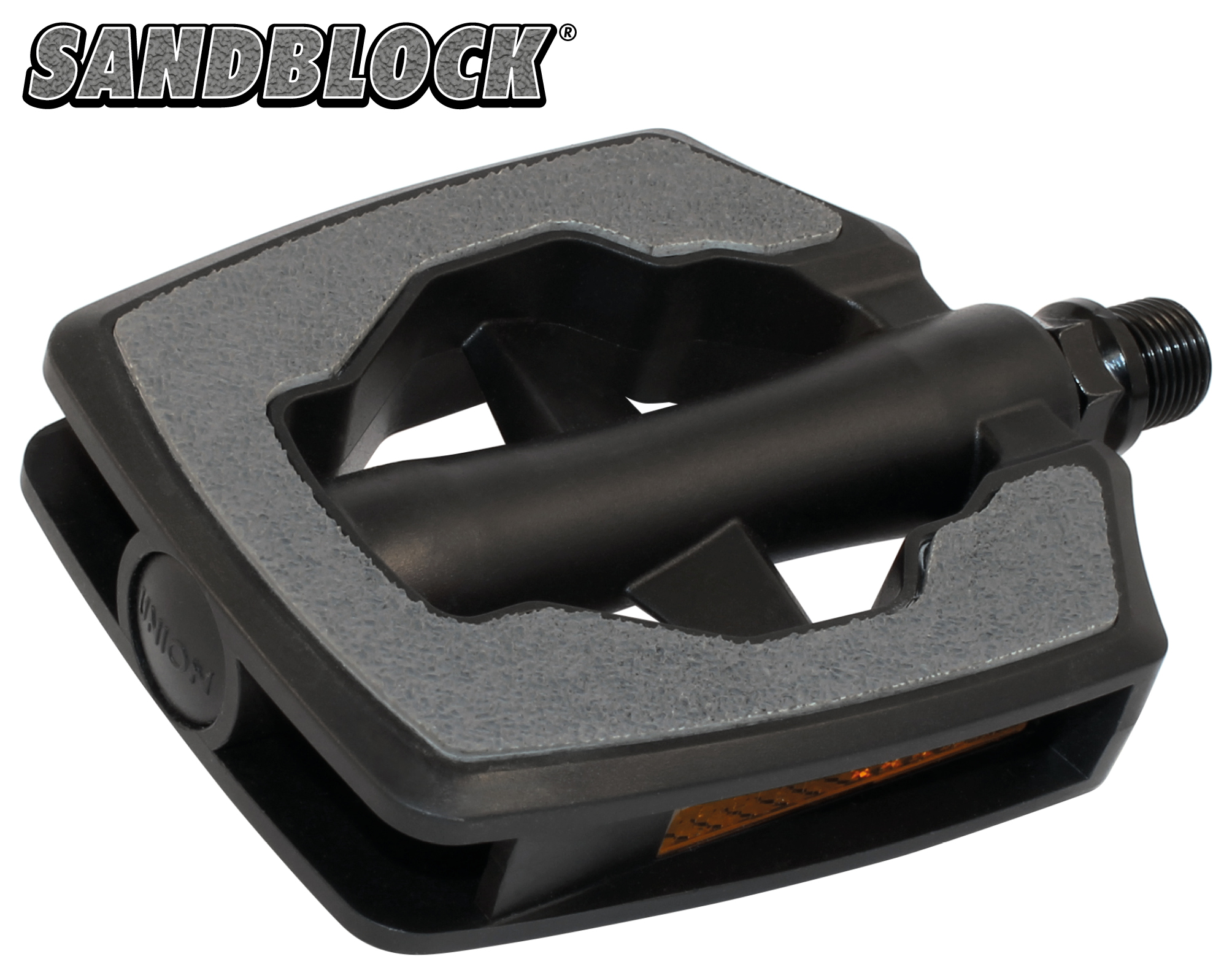 Union Pedals SP-880 Anti-Slip Sandblock Gray Overlay Card