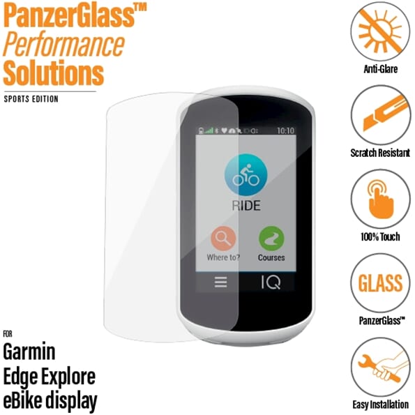 PanzerGlass Garmin Edge Explore Screen Protector Anti-Glare